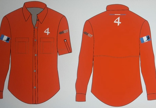Camisas Columbia Roja